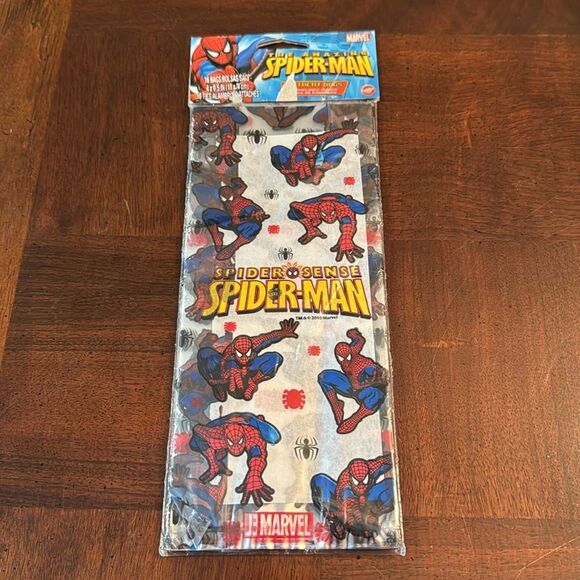 Marvel Spiderman Party Pack Cupcake Baking Cups Loot Bags Invitations - Picture 3 of 5